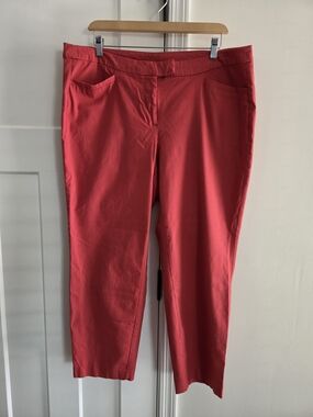 Lane Bryant Size Women's Plus Size 20 Pants Coral Color